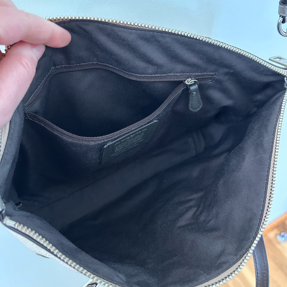 Like New Metallic Coach Bag - Picture 7 of 7